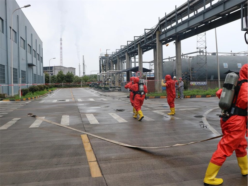 匯富硅材料開展第二季度安全演習(xí)