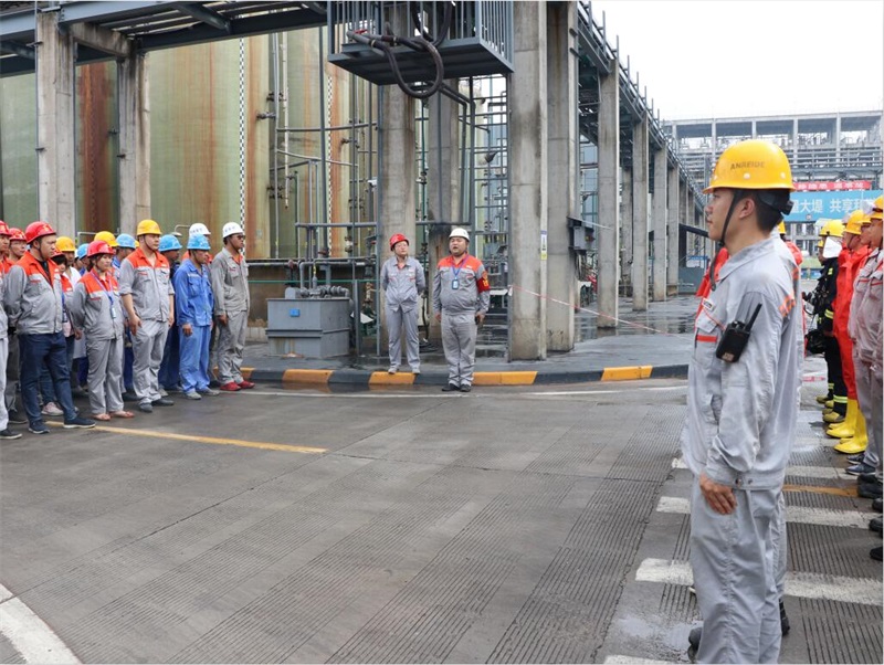 匯富硅材料開展第二季度安全演習(xí)